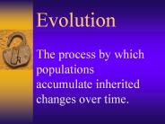 Evolution