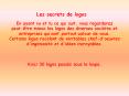 Les secrets de logos PowerPoint PPT Presentation