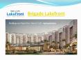 Brigade Lakefront – Buy Luxury Flats in Whitefield Bangalore