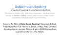 Dubai Hotels : Hotels in Dubai : Great Savings on Dubai Hotels online booking