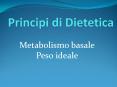 Principi di Dietetica PowerPoint PPT Presentation