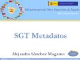 SGT%20Metadatos PowerPoint PPT Presentation