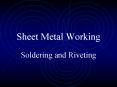 Sheet Metal Working PowerPoint PPT Presentation