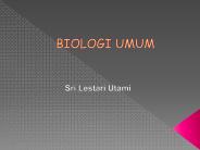 BIOLOGI UMUM