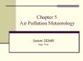 Chapter 5. Air Pollution Meteorology PowerPoint PPT Presentation