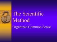 The Scientific Method