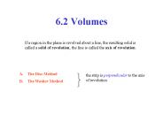 6.2 Volumes