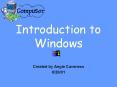 Introduction to Windows PowerPoint PPT Presentation
