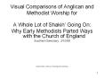 Visual Comparisons of Anglican and Methodist Worship for PowerPoint PPT Presentation