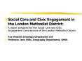 Social Care and Civic Engagement in the London Methodist District: PowerPoint PPT Presentation