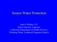 Source Water Protection PowerPoint PPT Presentation