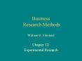 Business Research Methods William G. Zikmund PowerPoint PPT Presentation