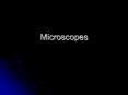 Microscopes PowerPoint PPT Presentation
