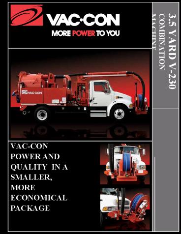 3.5 Yard V-230 Combination Machine