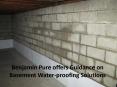 Benjamin Pure offers Guidance on Basement Water-proofing Solutions PowerPoint PPT Presentation