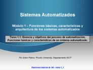 Sistemas Automatizados M