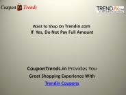 trendin coupons