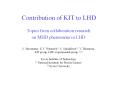 Contribution of KIT to LHD PowerPoint PPT Presentation