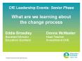 CfE Leadership Events: Senior Phase PowerPoint PPT Presentation