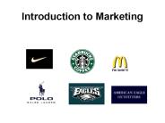 Introduction to Marketing