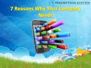 10 Reasons Why Your Company Requires Mobile Application