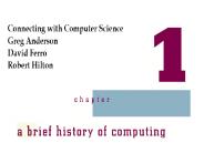 Introduction to Computer Science