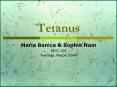 Tetanus PowerPoint PPT Presentation