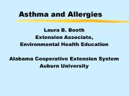 Asthma and Allergies