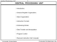 PPT – The Central Processing Unit (CPU) PowerPoint presentation | free ...