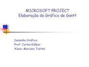 MICROSOFT PROJECT Elabora