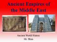 Ancient Empires of the Middle East PowerPoint PPT Presentation