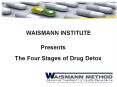 The Four Stages of Drug Detox PowerPoint PPT Presentation