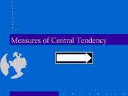 Measures of Central Tendency