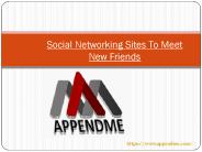 Top Rated Social Networking Sites