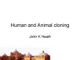 Human and Animal cloning PowerPoint PPT Presentation