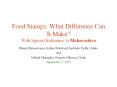 Food Stamps: What Difference Can It Make? With Special Reference to Maharashtra PowerPoint PPT Presentation