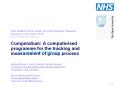 Compendium: A computerised programme for the tracking and measurement of group process PowerPoint PPT Presentation