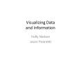 Visualizing Data and Information PowerPoint PPT Presentation