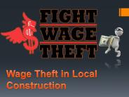 Wage Theft in Local Construction (1)