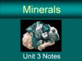 Minerals PowerPoint PPT Presentation
