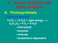 II.PLANT GROWTH AND DEVELOPMENT PowerPoint PPT Presentation