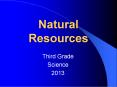 Natural Resources PowerPoint PPT Presentation