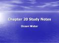Chapter 20 Study Notes PowerPoint PPT Presentation