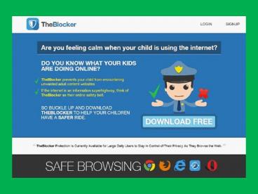 Supprimer TheBlocker