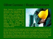 Oliver Carcano | Happy Customers