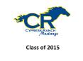 Class of 2015 PowerPoint PPT Presentation