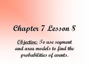 Chapter 7 Lesson 8