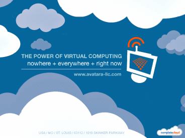 CompleteCloud Sales Deck