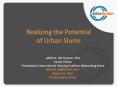 Realizing the Potential of Urban Slums PowerPoint PPT Presentation