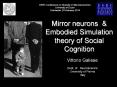 Mirror neurons PowerPoint PPT Presentation